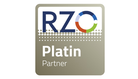 Qualitätssiegel für RZO-Platinpartner