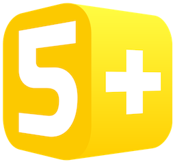 5+  Logo