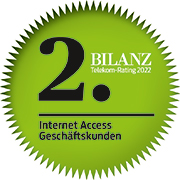 iWay 2. Platz Internet Access Geschäftskunden
