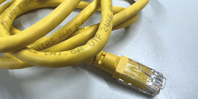 Ethernet-Kabel der Kategorie 6A