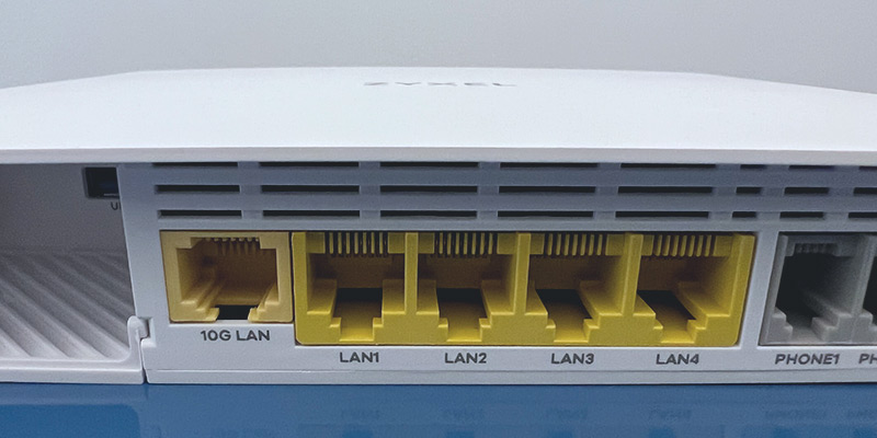 Router mit 10 Gbit/s LAN Port