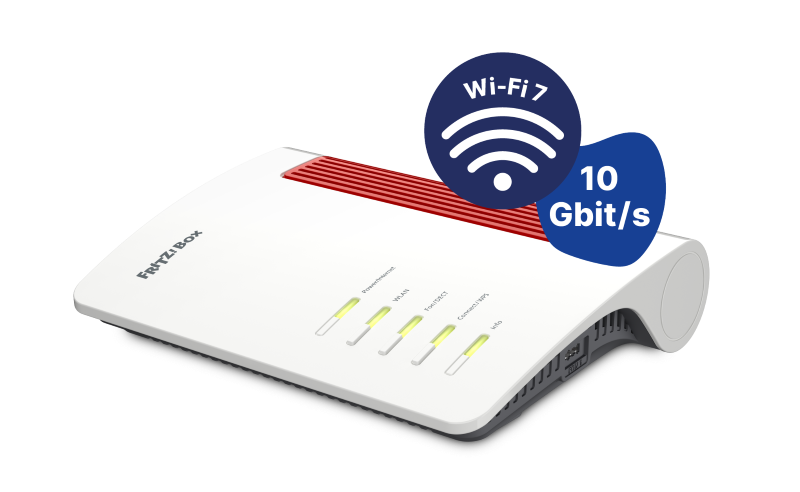 Die neue Fritzbox 5690 XGS für 10 Gbit/s mit Wi-Fi 7